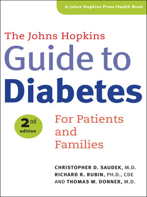 cover image of The Johns Hopkins Guide to Diabetes